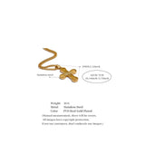 Radiant Gold Cross Necklace