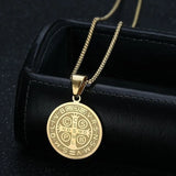 Saint Benedict Cross Necklace