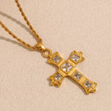 Royal Cross Necklace