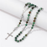 Green Marble Rosary