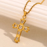 Royal Cross Necklace