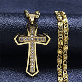 Men’s Catholic Cross Necklace