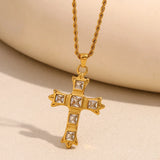 Royal Cross Necklace