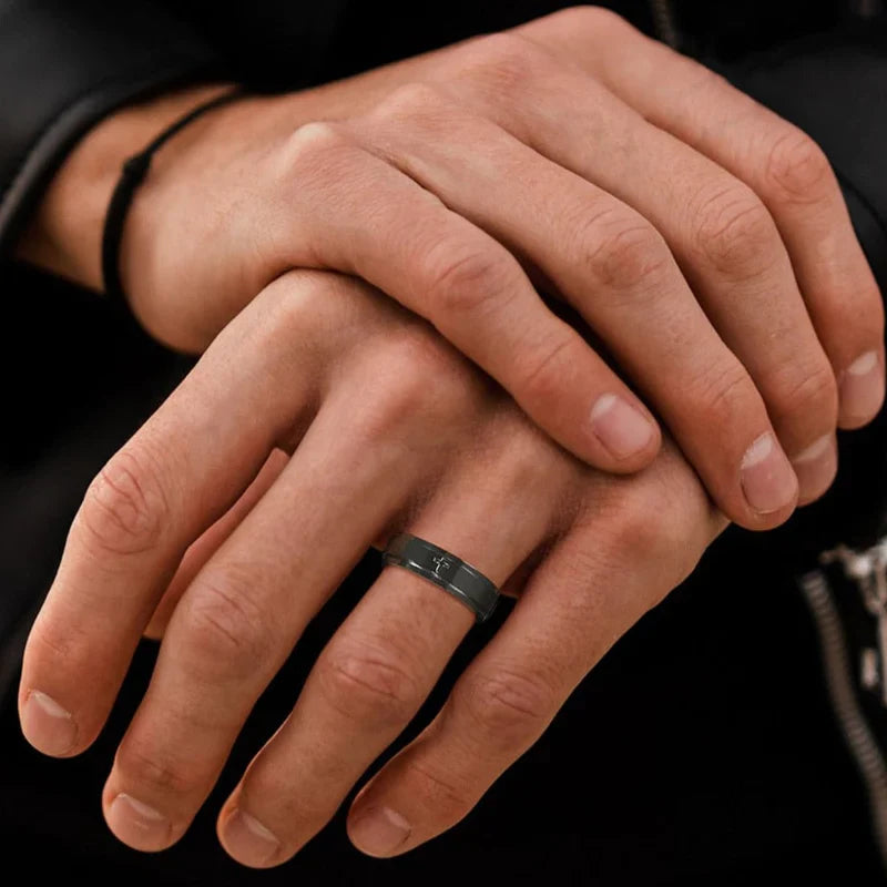 Spinning Cross Ring