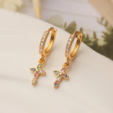 Cross Light Earrings
