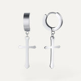 Modern Cross Earrings