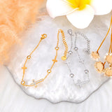 Shiny Cross Bracelet