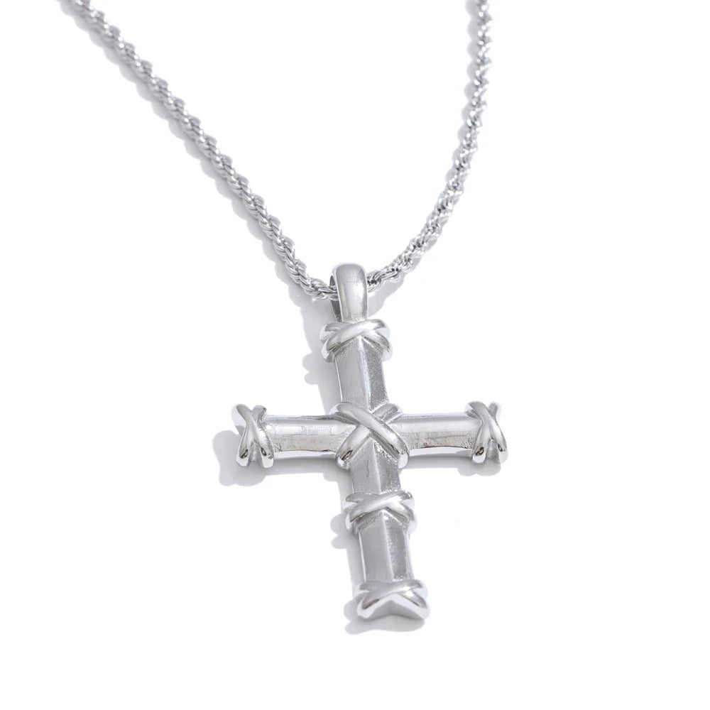 Timeless Alliance Cross Necklace