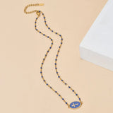 Celestial Elegance Cross Necklace