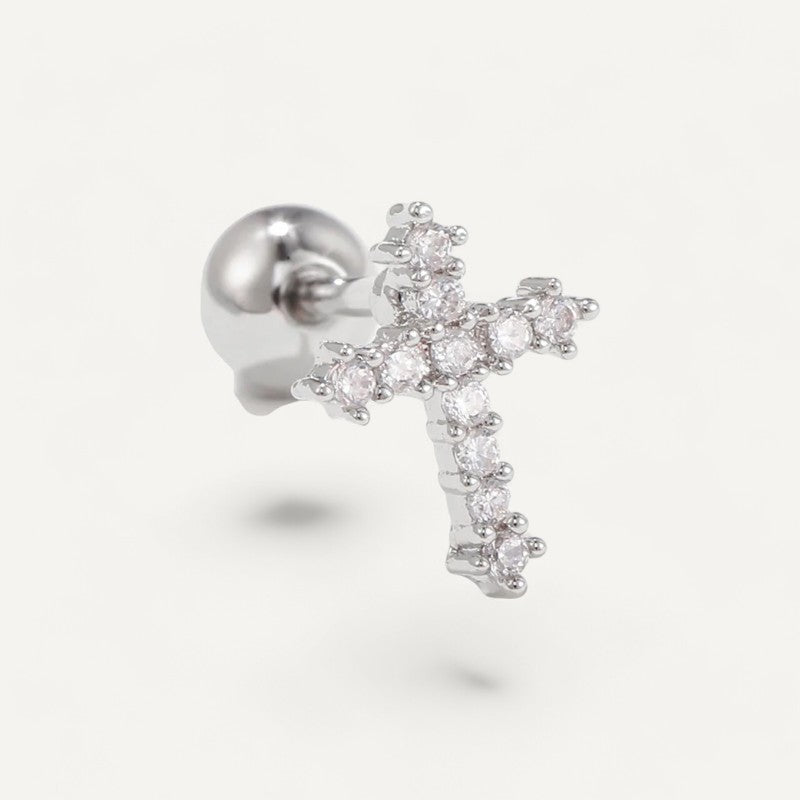 Simple Cross Piercing