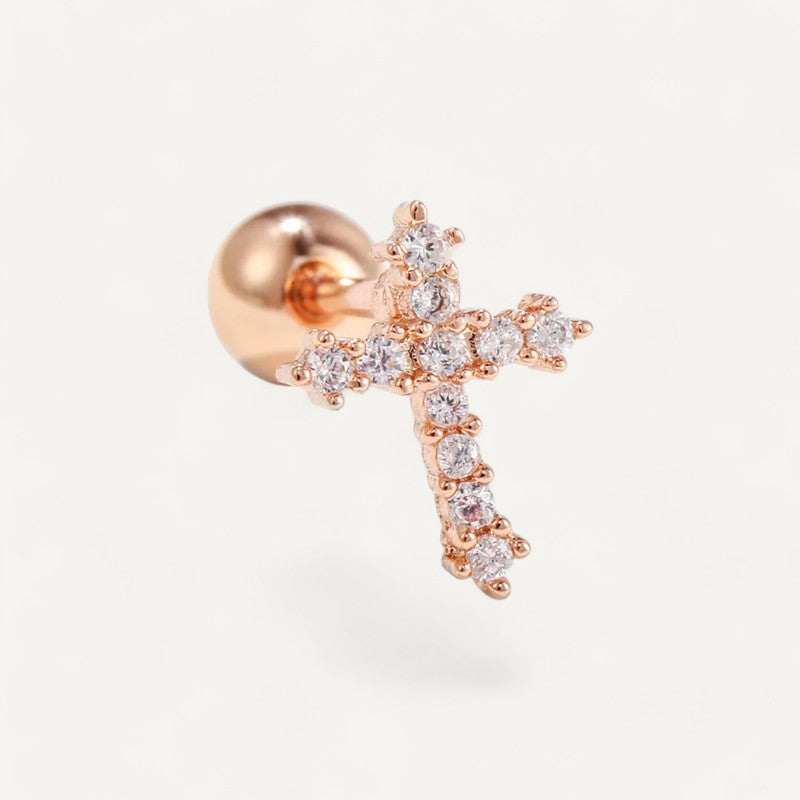 Simple Cross Piercing