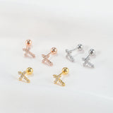 Simple Cross Piercing