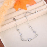 Shiny Cross Bracelet
