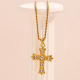 Royal Cross Necklace