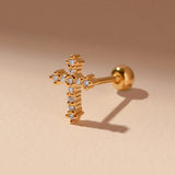 Simple Cross Piercing