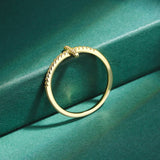 Diamond Cross Ring