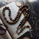 Tiger Eye Rosary