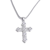 Precious Shine Cross Necklace