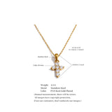 Precious Shine Cross Necklace