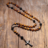 Natural Stone Rosary for Men
