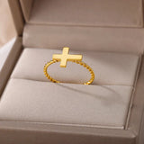 Eternity Cross Ring