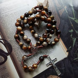 Tiger Eye Rosary
