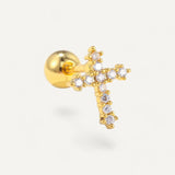 Simple Cross Piercing