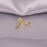 Small Cross Earring