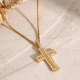 Sovereign Cross Necklace