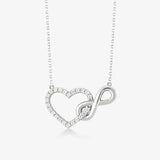 Infinite Love Heart Necklace