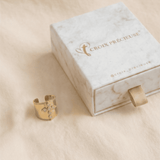 Sculpted Cross Ring