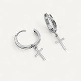 Simple Cross Earrings