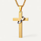 Lord’s Prayer Cross Necklace