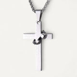Lord’s Prayer Cross Necklace