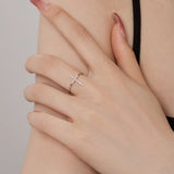 Silver Cross Ring for Women