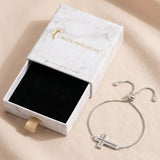 Timeless Elegance Cross Bracelet